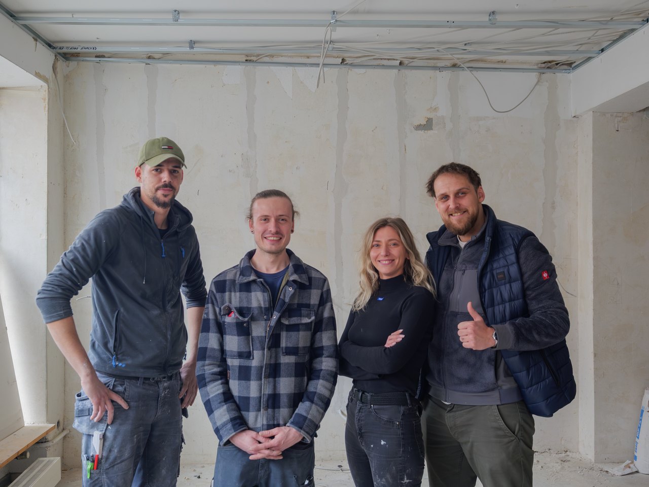 Das Team von XAKT Gebäudesanierung